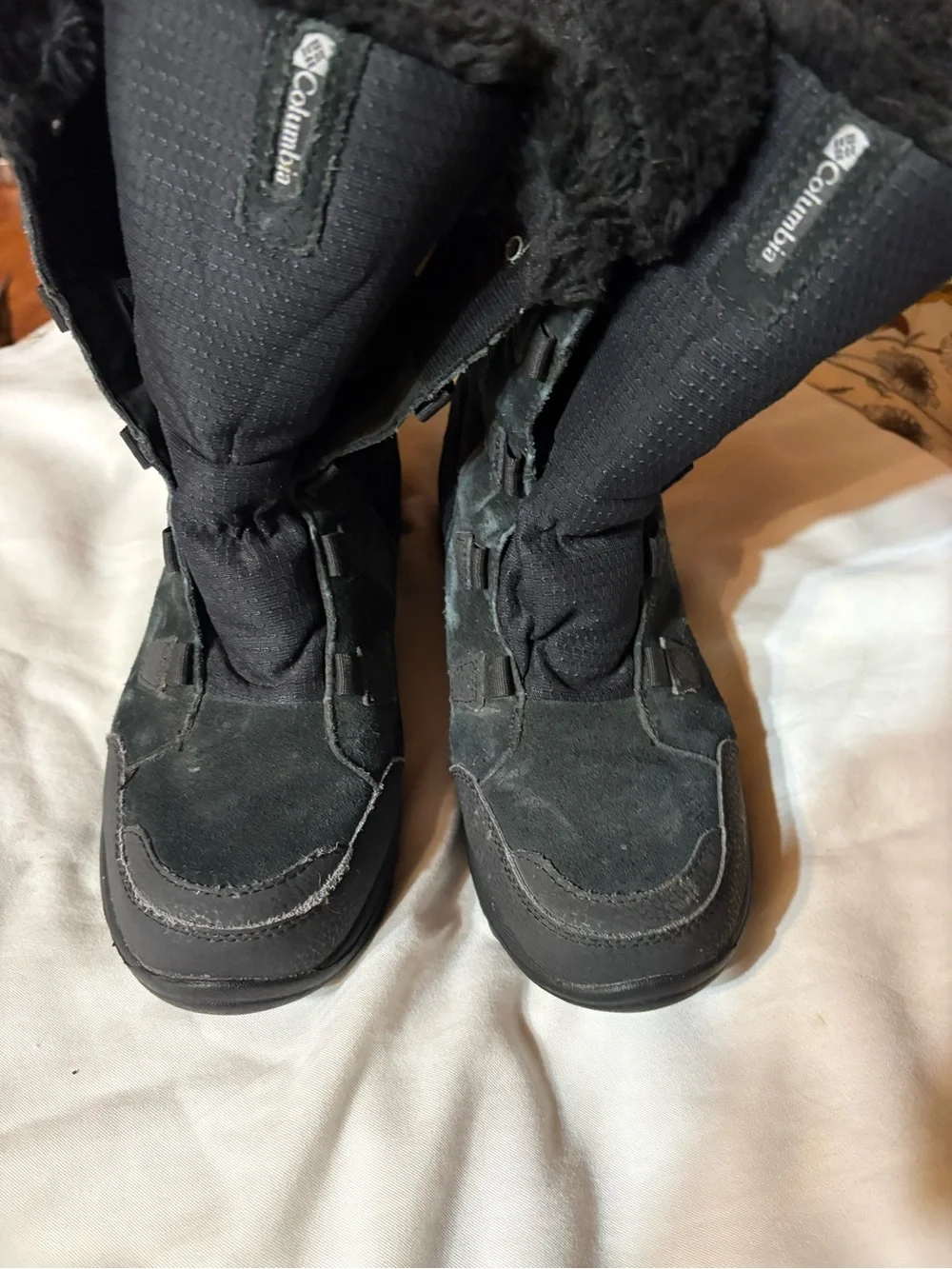 Columbia Black Women's Insulated Winter Boots